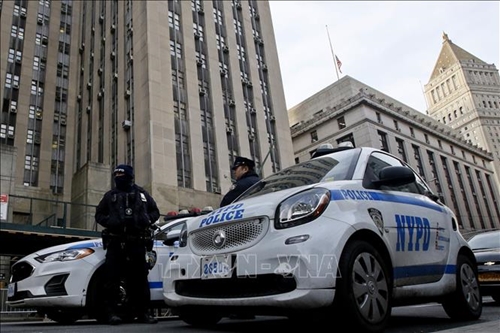Mỹ: Cảnh sát New York tăng cường an ninh trước ngày ông Donald Trump ra trình diện trước tòa